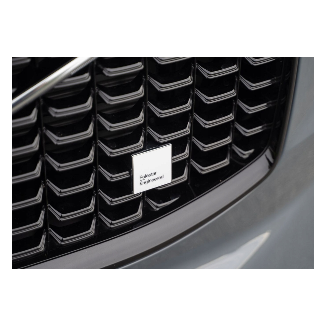 Genuine Volvo XC60 Front Emblem, \"Polestar Engineered\" text