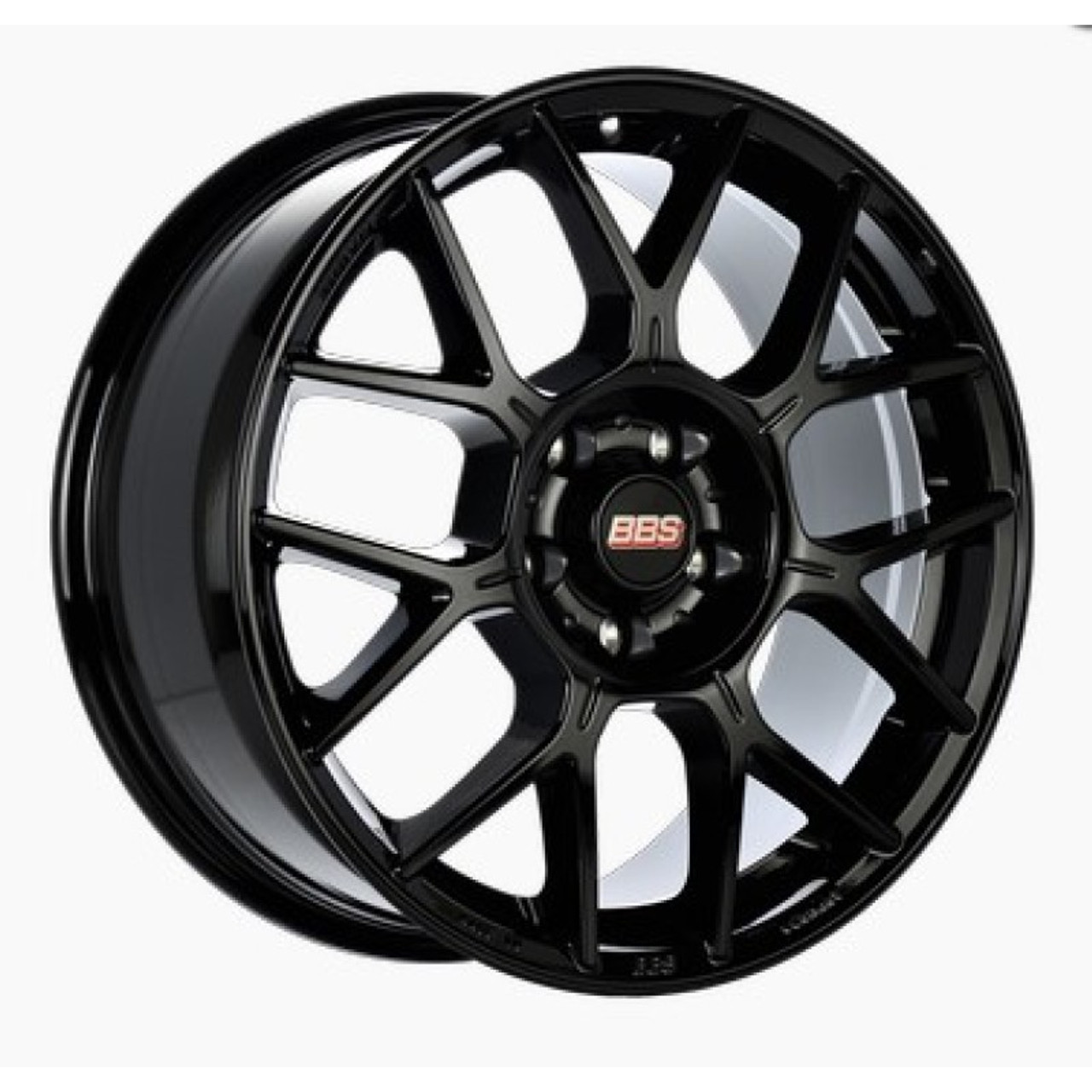 BBS XR 20x8.5 5x108 ET40 Gloss Black Wheel 70mm PFS/Clip Required