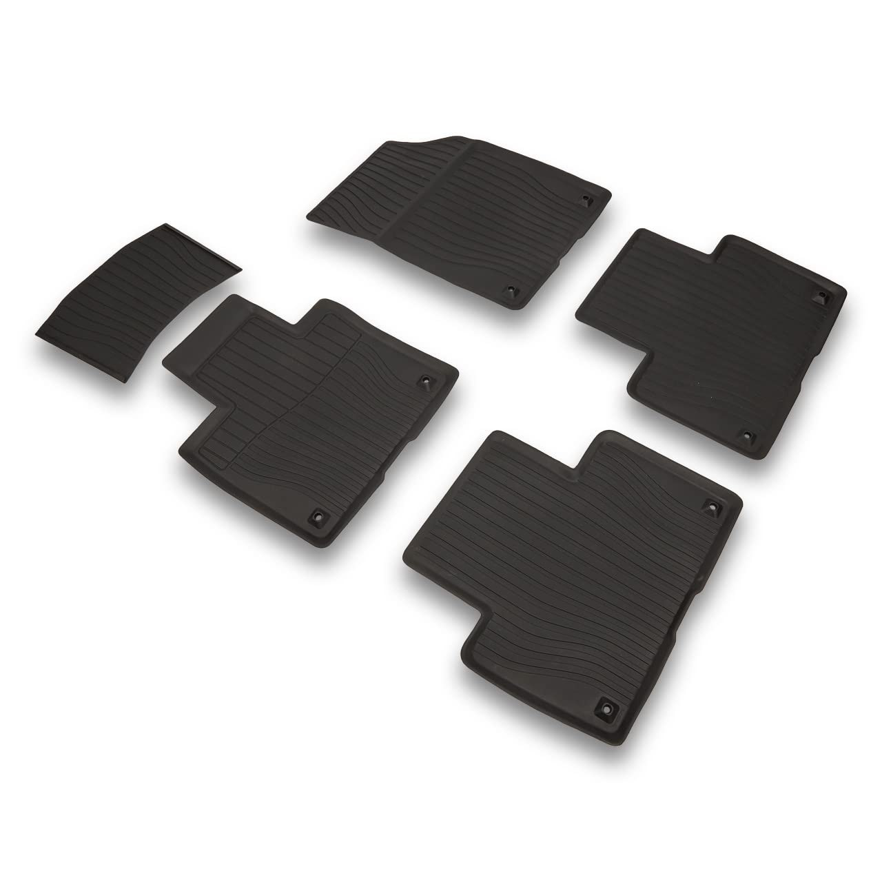 Genuine Volvo Charcoal Plastic Floor Mats, Volvo XC90 T5/T6/B5/B6