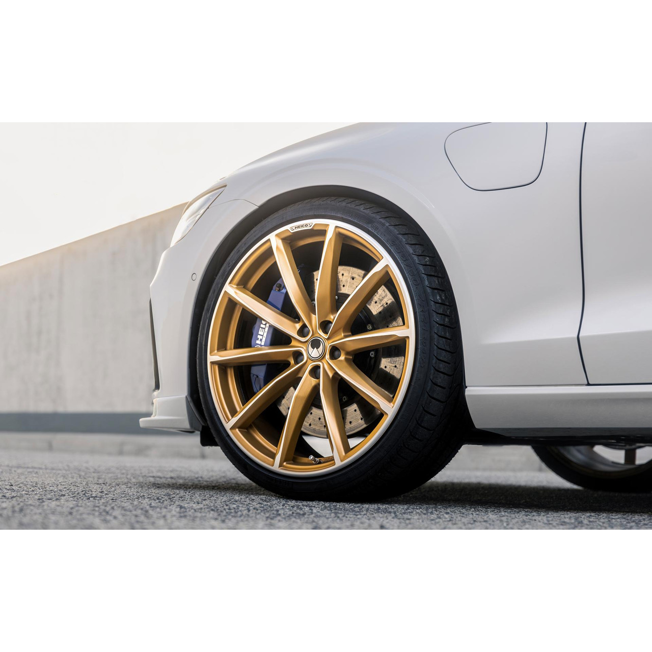Heico Volution X Wheel, Gold Bronze Matte Diamond Cut, 21x9.0