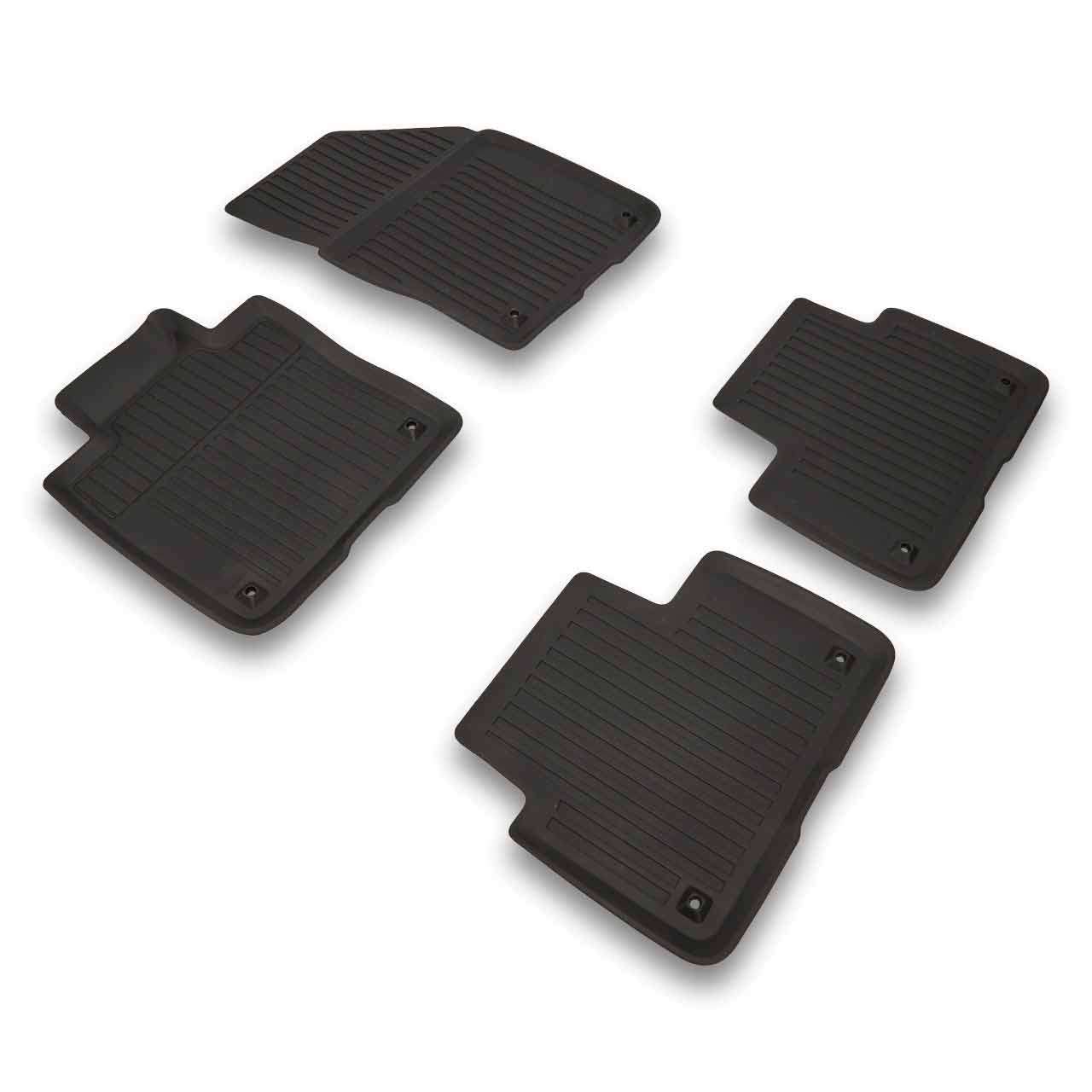 Genuine Volvo Charcoal Plastic Floor Mats, Volvo XC90 T8 - ViVA
