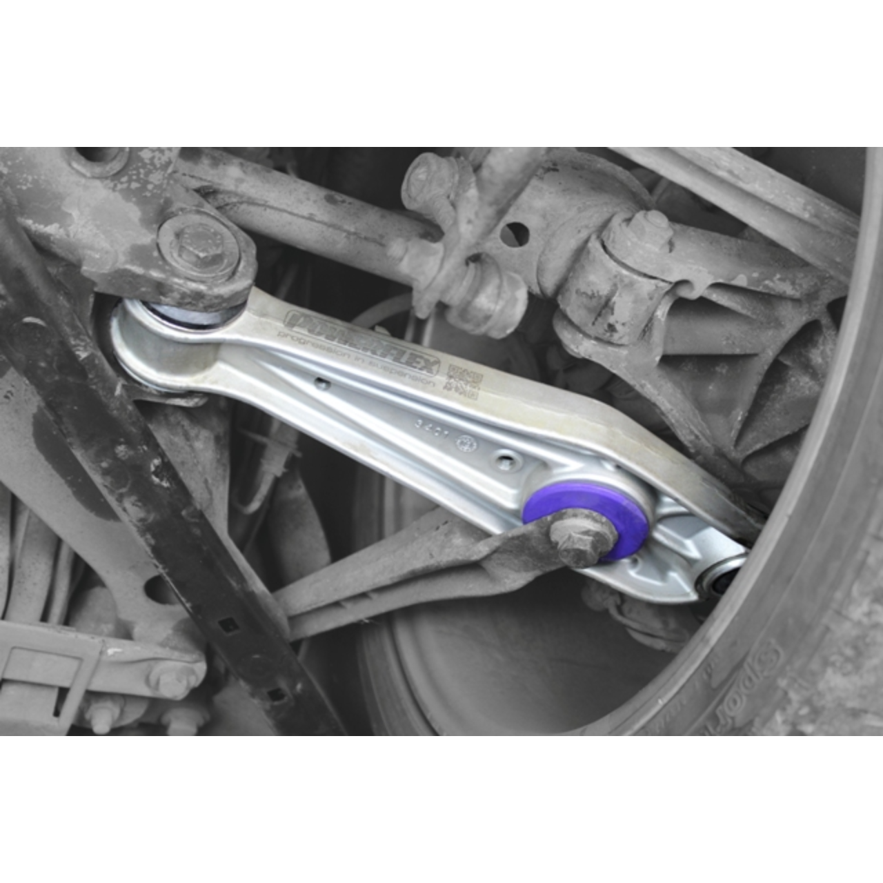Powerflex PF57K-1001 Track Control Arm Pair, Porsche 996/986 Front ...