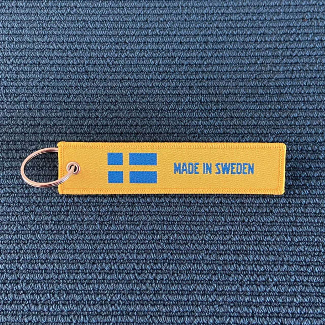 Sweden Jet Tag Key Chains