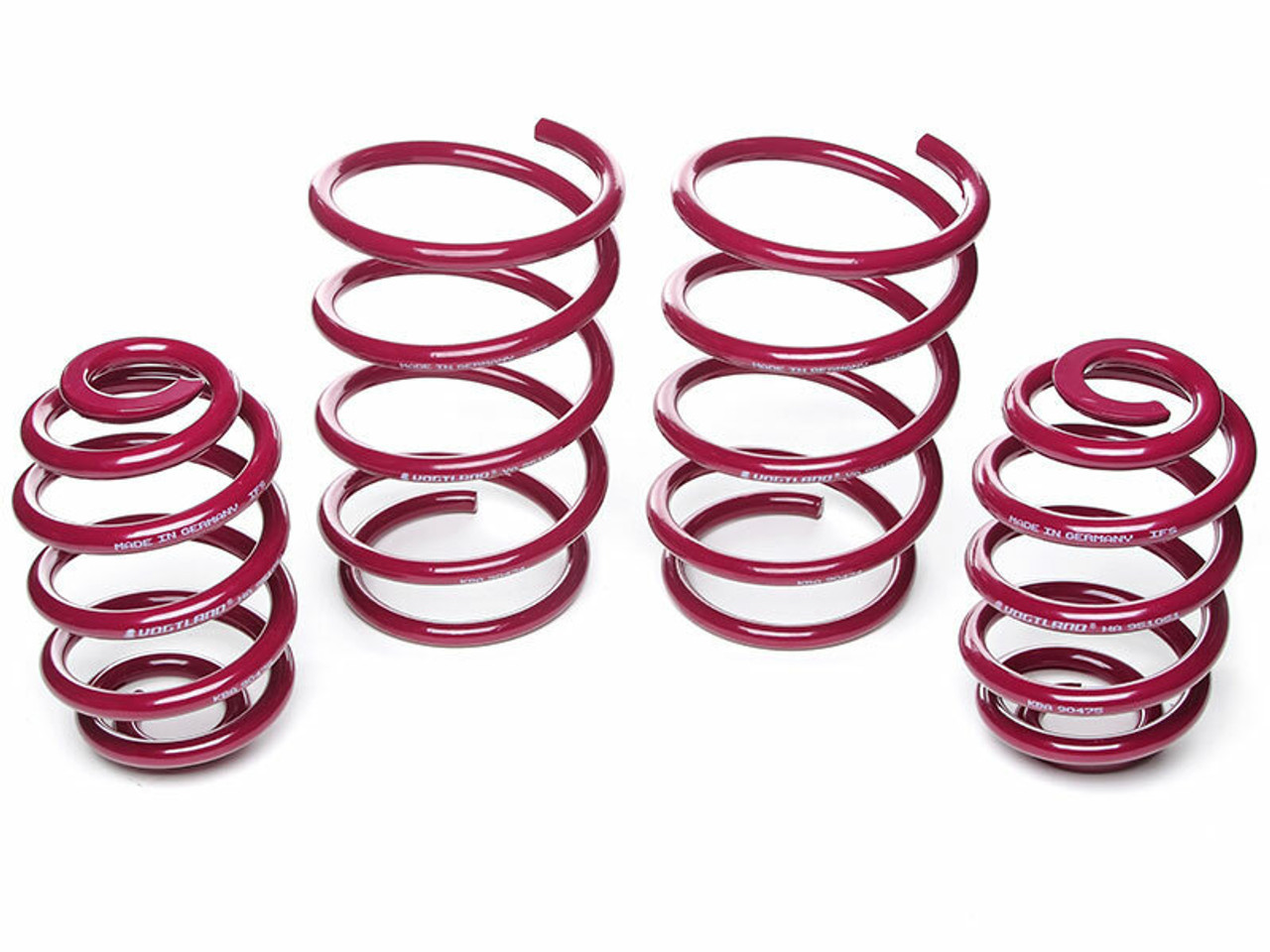 VOGTLAND スポーツロワリングスプリング 952211 Vogtland Sport Lowering Springs, 2008-2011 Nissan Versa - ViVA
