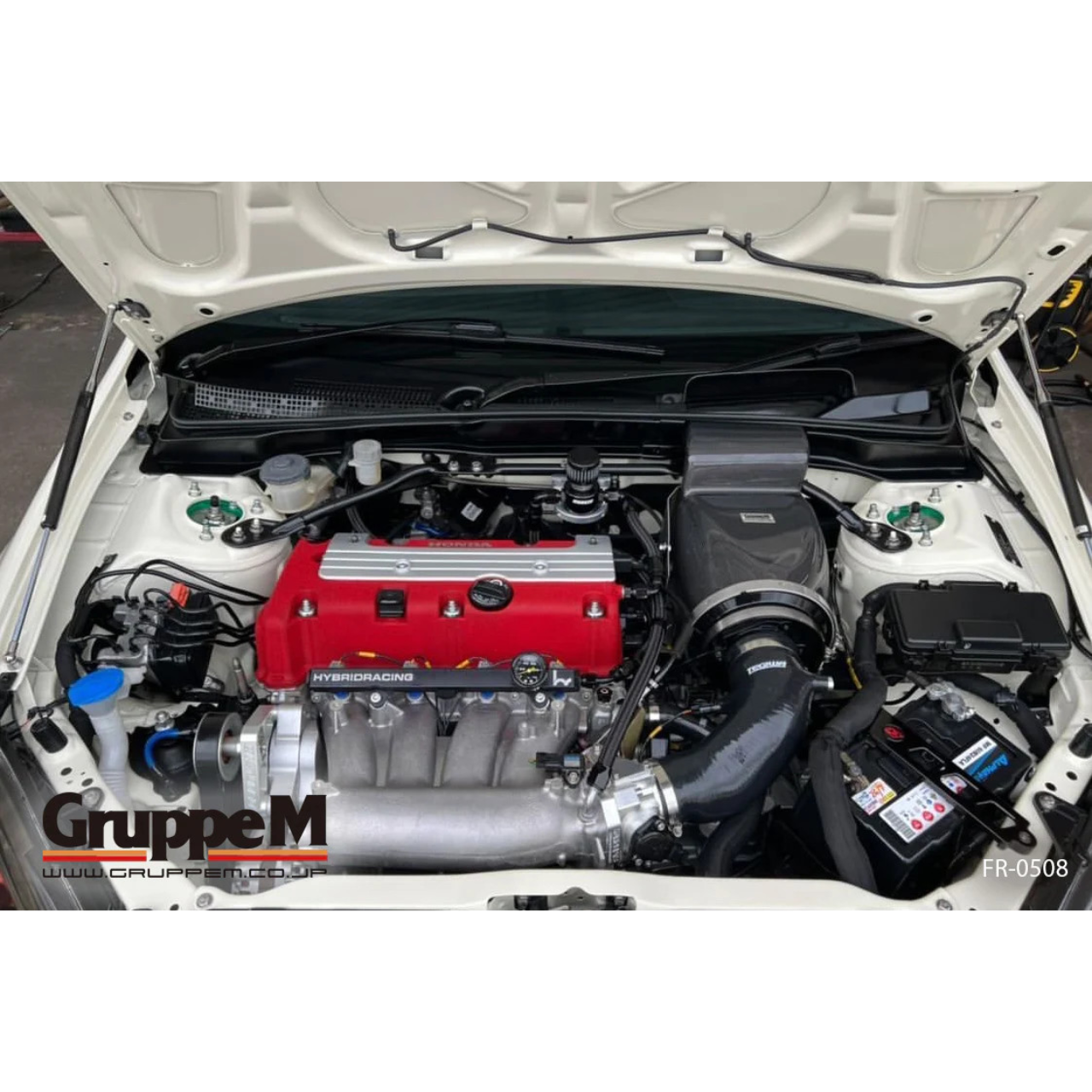 ☆GruppeM K&N INDUCTION BOX (インダクションボックス） FIAT/ABARTH 