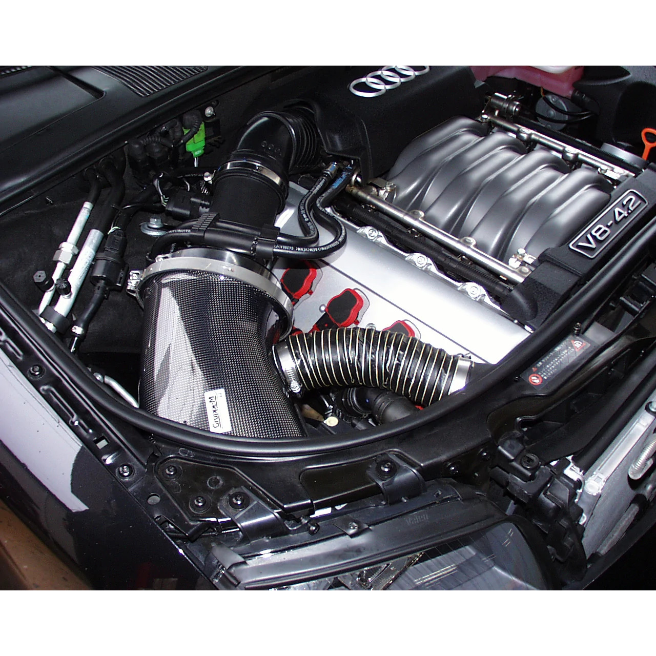 GruppeM FRI-0183 CF Ram Air Intake Kit, Audi S4 B6/B7 2003-2008