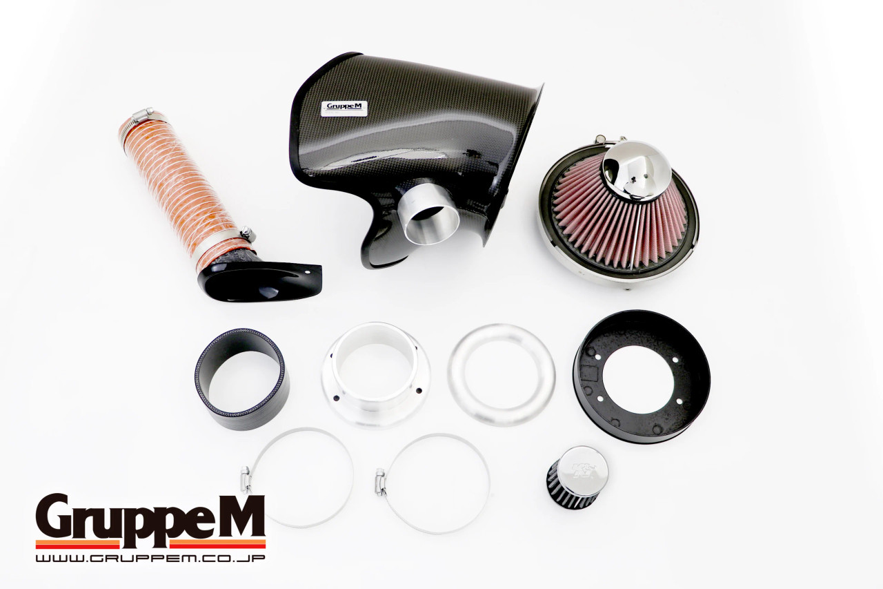 GruppeM FRI-0183 CF Ram Air Intake Kit, Audi S4 B6/B7 2003-2008