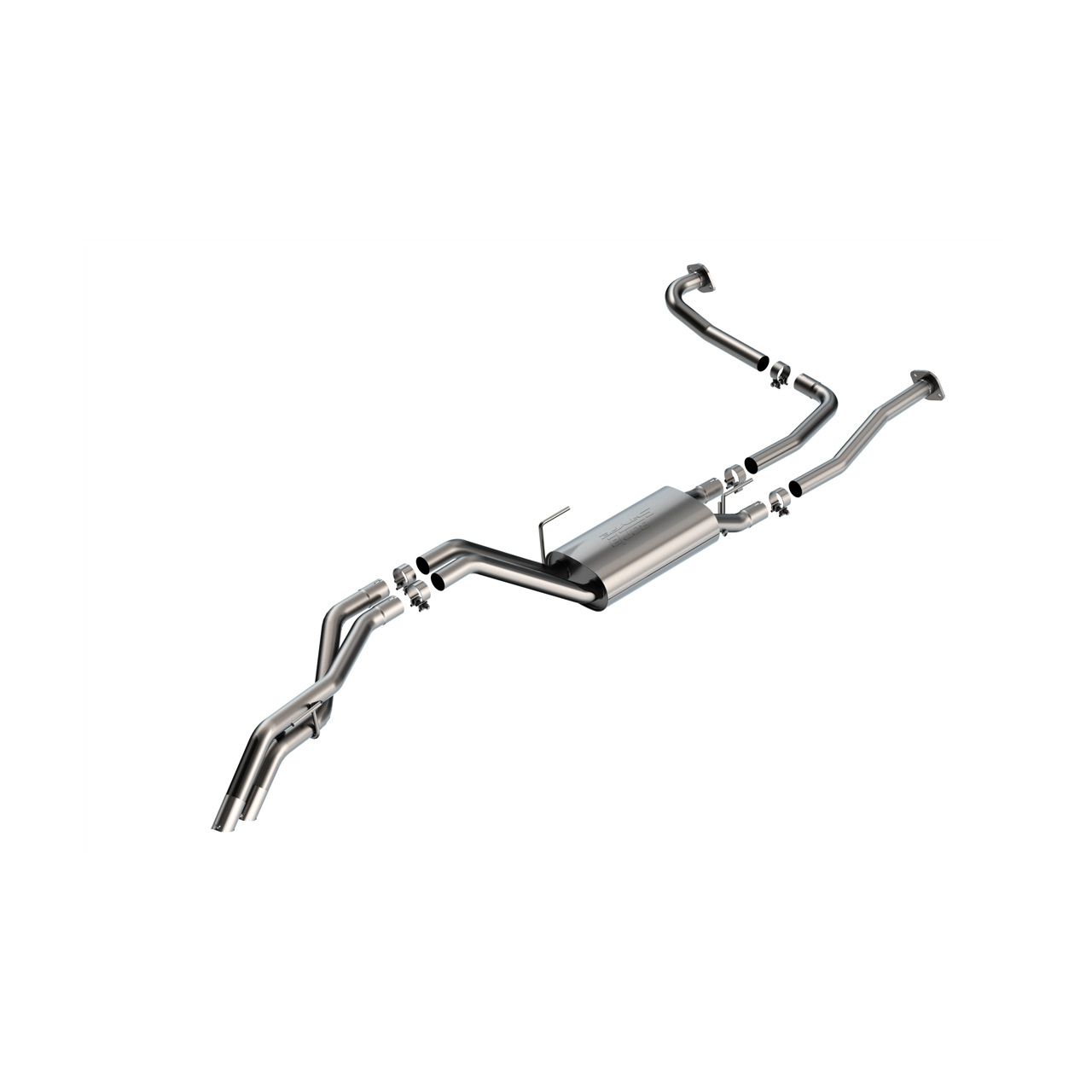 Borla Cat-Back Exhaust System - S-Type | 2005-2019 Nissan Frontier 4.0L (140802)