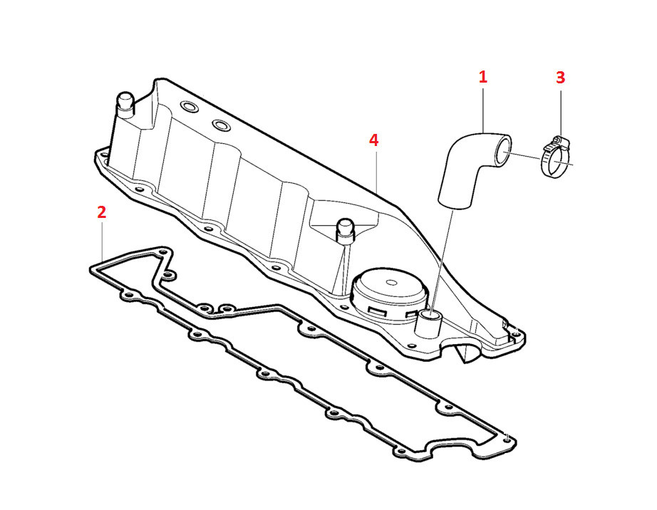 Genuine Volvo PCV Breather Kit, S60/V70/S80, 0509 ViVA Performance