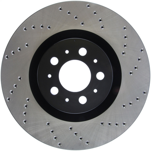StopTech Sport Drilled Front Left Brake Rotor, S60R/V70R 128.39035L