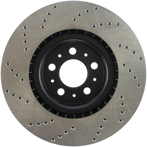 StopTech Sport Drilled/Slotted Front Left Brake Rotor, S60R/V70R 127.39035L