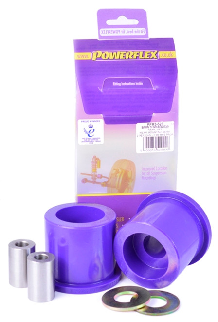 Powerflex Rear Diff Rear Mount Bushings, BMW E39 5 Series