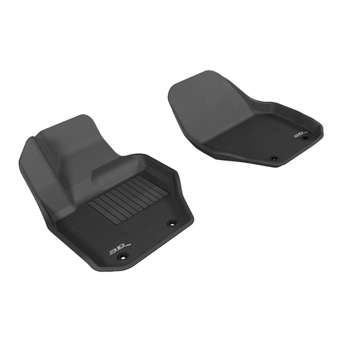 3D MAXpider Kagu 1st Row Black Floormat Set, Volvo S60/V60 2011-2018 L1VV01511509