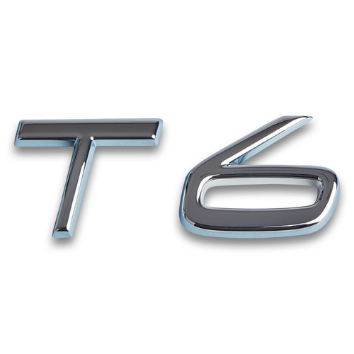 Genuine Volvo "T6" Emblem MY 2013- 31333651