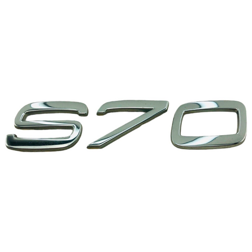 Genuine Volvo "S70" Emblem 9157131
