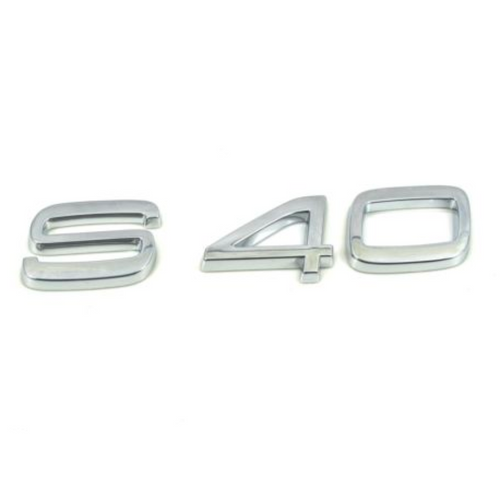 Genuine Volvo "S40" Emblem 8620309