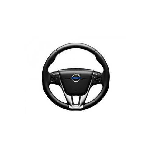 Genuine Volvo Charcoal w/Silk Metal Sport Steering Wheel, S60/V60 31470183