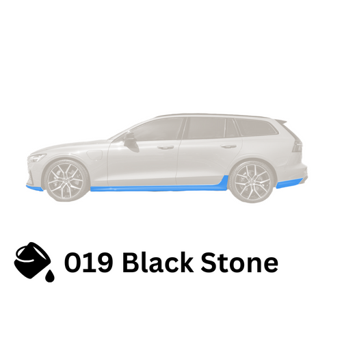 Genuine Volvo Exterior Styling Kit, 019 Black Stone, Volvo S60/V60 339799100-339793402