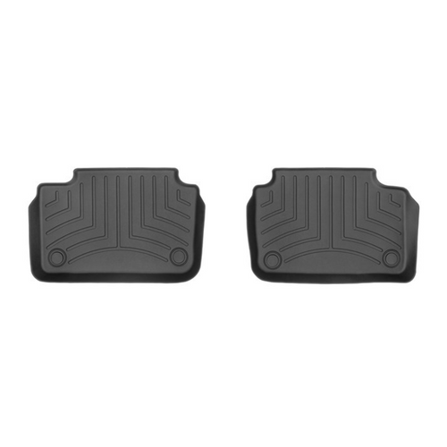 WeatherTech 4415253 Black 2nd Row Floor Liner Kit, Volvo S60/V60 T8 2019+ 4415253