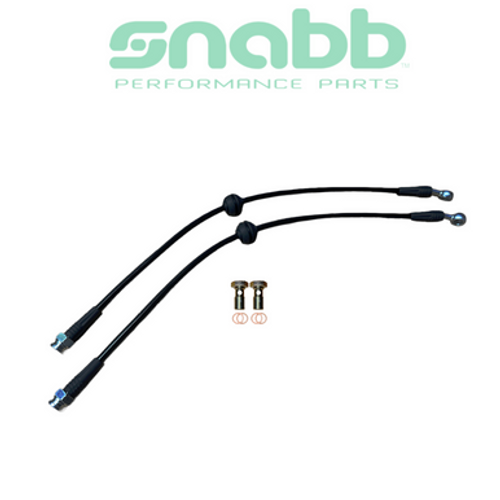 Snabb Stainless Steel Front Brake Line Kit, Volvo S60/V60 Polestar 2015-2018 M-000600