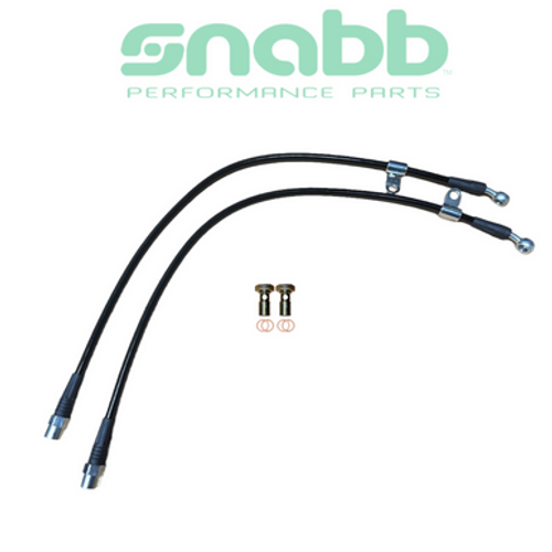 Snabb Stainless Steel Front Brake Line Kit, Volvo S60/V60 Polestar Engineered 2019+ M-000602