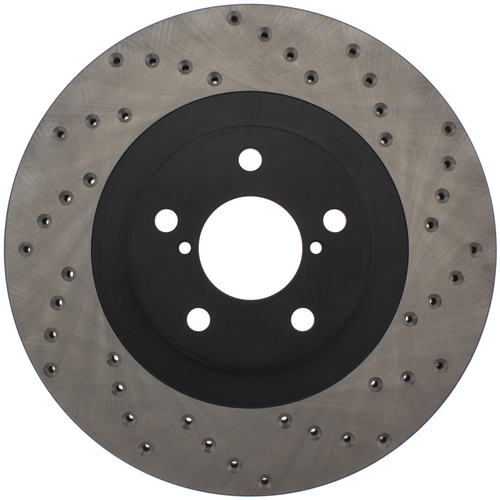 StopTech Sport Drilled Front Right Brake Rotor 294mm, 9-2X Aero 128.47018R