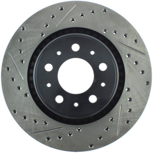 StopTech Sport Drilled/Slotted Front Left Brake Rotor 302mm, Volvo 850, S/V/C70 127.39023R