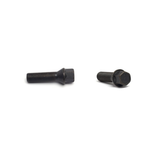 H&R 1454701SW 47mm Wheel Bolt, M14x1.5 Tapered Seat Black 1454701SW