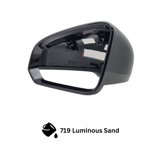 Genuine Volvo 39849796 Left Mirror Cap, 2017+ Volvo S90, 2019+ Volvo S60/V60/V60CC, 719 Luminous Sand 39849796