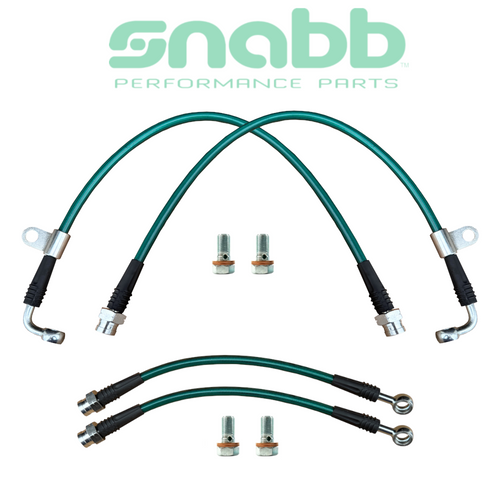 Snabb Stainless Steel Brake Line Kit, Volvo XC60/XC90 w/ Air Suspension KIT-300001 32246007 32246008 32301021