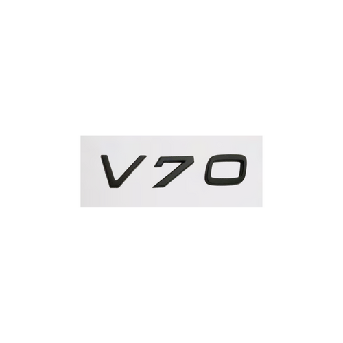 V70" Emblem, Gloss Black VP-V70BLK