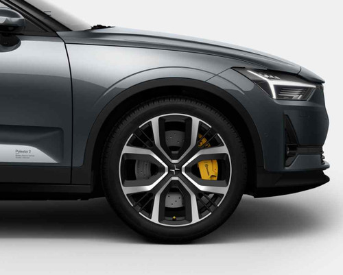 Genuine Polestar 4-Y Spoke Black Polished Forged Wheel Package