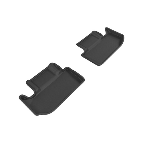 3D MAXpider Kagu 2nd Row Black Floor Mat Set , Dodge Challenger 2011-2020 L1DG02421509