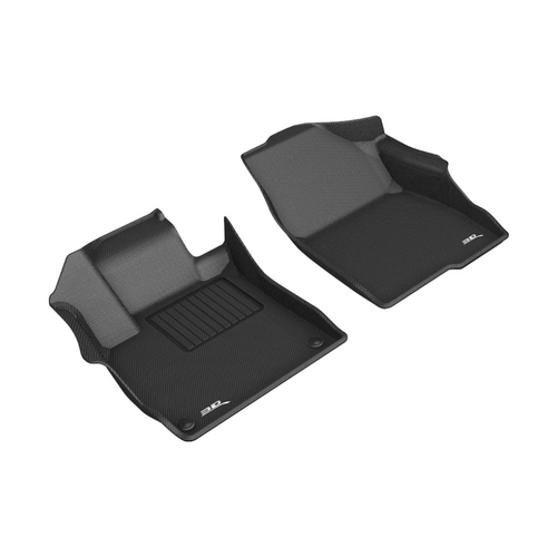 3D MAXpider Kagu 1st Row Black Floor Mat Set, Honda Accord 2018-2020 L1HD09811509