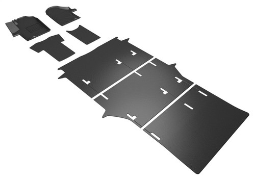 3D MAXpider Kagu 1st Row Black Floor Mat Set, Mercedes-Benz Metris 2015-2023 L1MB09211509