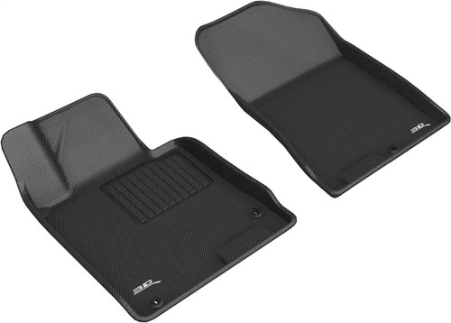 3D MAXpider Kagu 1st Row Black Floor Mat Set, Hyundai Sonata 2020-2021 / Kia K5 2021 L1HY10311509