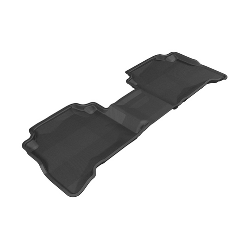 3D MAXpider Kagu 2nd Row Black Floor Mat Set, Kia Sorento 7-Seats 2011-2013 L1KA00921509