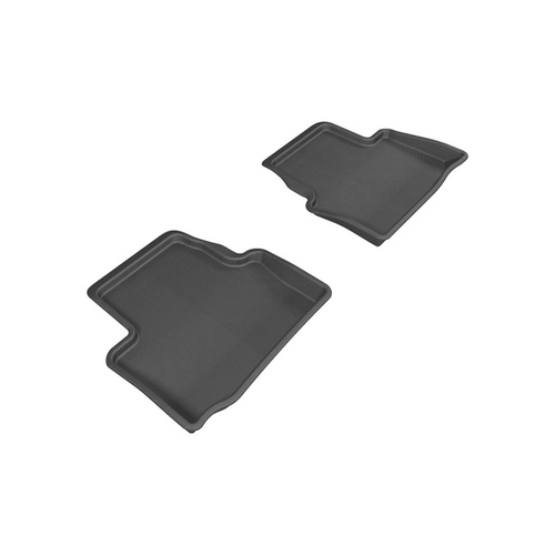 3D MAXpider Kagu 2nd Row Black Floor Mat Set, Cadillac ATS/ATS-V 2013-2019 L1CD00621509