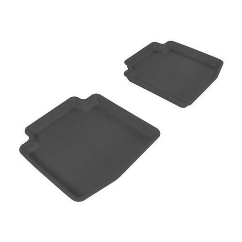 3D MAXpider Kagu 2nd Row Black Floor Mat Set, Buick Lacrosse 2005-2009 L1BC00221509