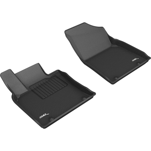3D MAXpider Kagu 1st Row Black Floor Mat Set, Lexus ES 2019-2020 L1LX06311509