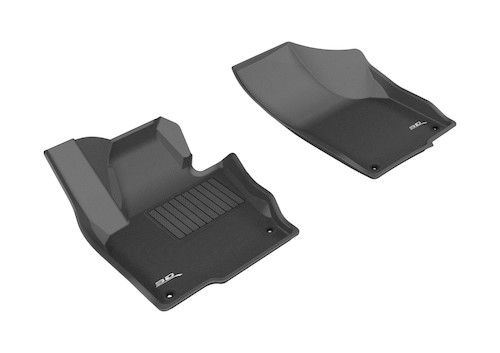 3D MAXpider Kagu 1st Row Black Floor Mat Set, Volkswagen Tiguan/Tiguan Limited 2009-2019 L1VW02111509