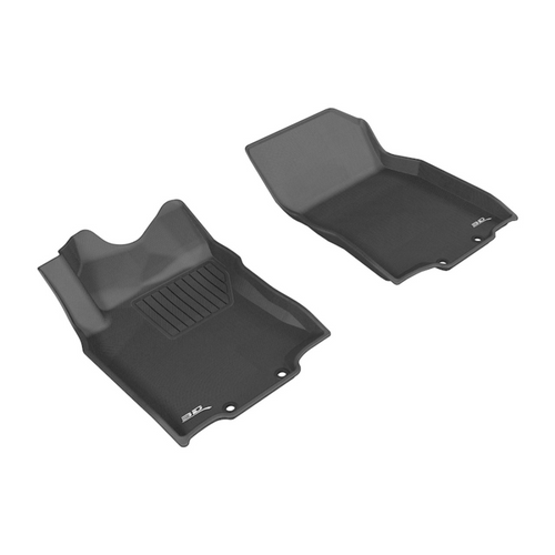 3D MAXpider Kagu 1st Row Black Floor Mat Set, Nissan Rogue/Rogue Sport 2014-2020 L1NS06811509
