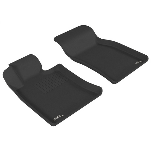 3D MAXpider Kagu 1st Row Black Floor Mat Set, Mini Cooper Hardtop/Convertible/Clubman 2007-2013 L1MN00211509