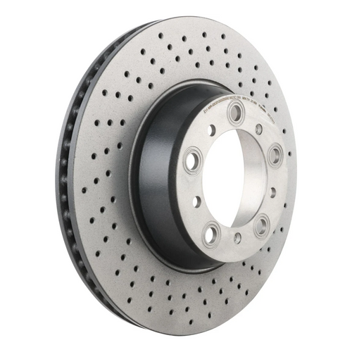 Brembo 09.C878.11 Prime UV Coated Rear Premium OE Equivalent Rotor, Porsche 911 2001–2016