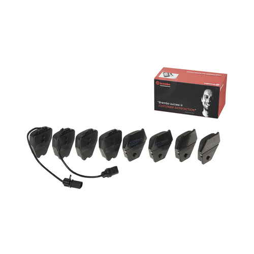 Brembo Premium Front Low-Met OE Equivalent Brake Pads, Audi A4 Quattro 1999 / A6 Quattro 2000–2001 / S6 2002–2003 P85067
