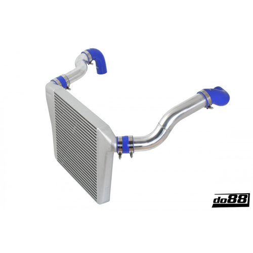 do88 BigPack Performance Intercooler Kit w/Red Hoses, Volvo 740/940 Turbo (63 mm Throttle) 81‑98