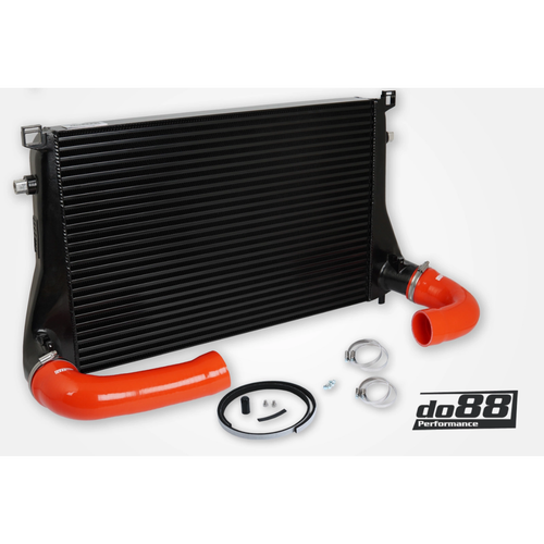 do88 Performance Intercooler w/Red Hoses, Audi/Seat/Skoda/Volkswagen 1.8T/2.0T (MQB)