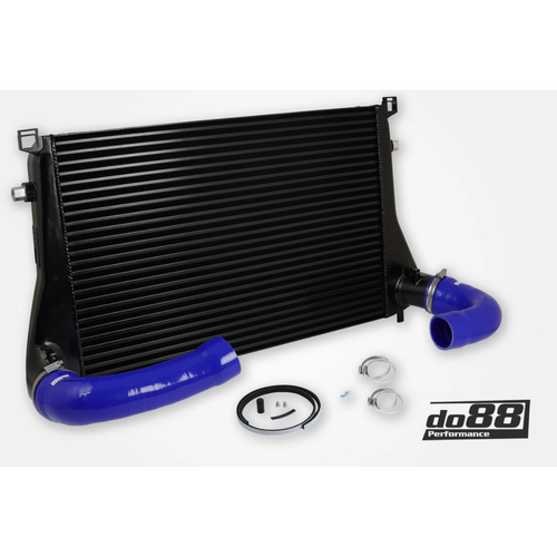 do88 Performance Intercooler w/Blue Hoses, Audi/Seat/Skoda/Volkswagen 1.8T/2.0T (MQB)