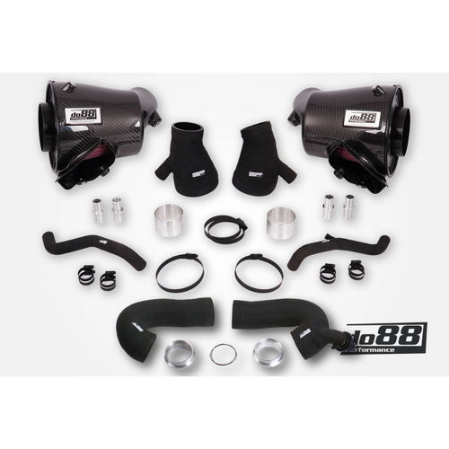 do88 Induction System 66mm Outlet w/Turbo Inlet Hoses, Porsche 911 Turbo (992)