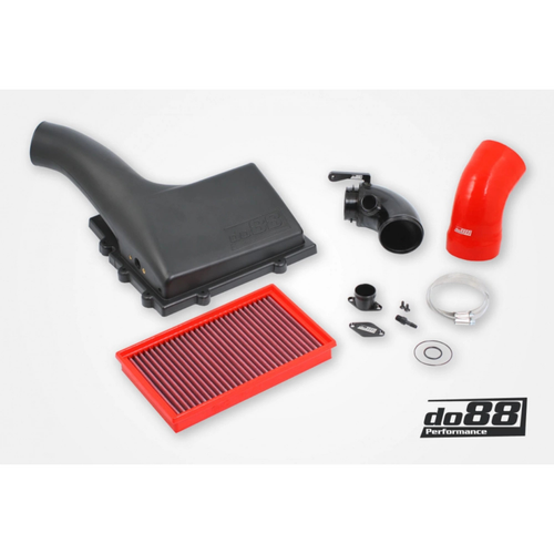 do88 Intake System w/Inlet Pipe Red Hose Filter, VAG 1.8 2.0 TSI (MQB) V1